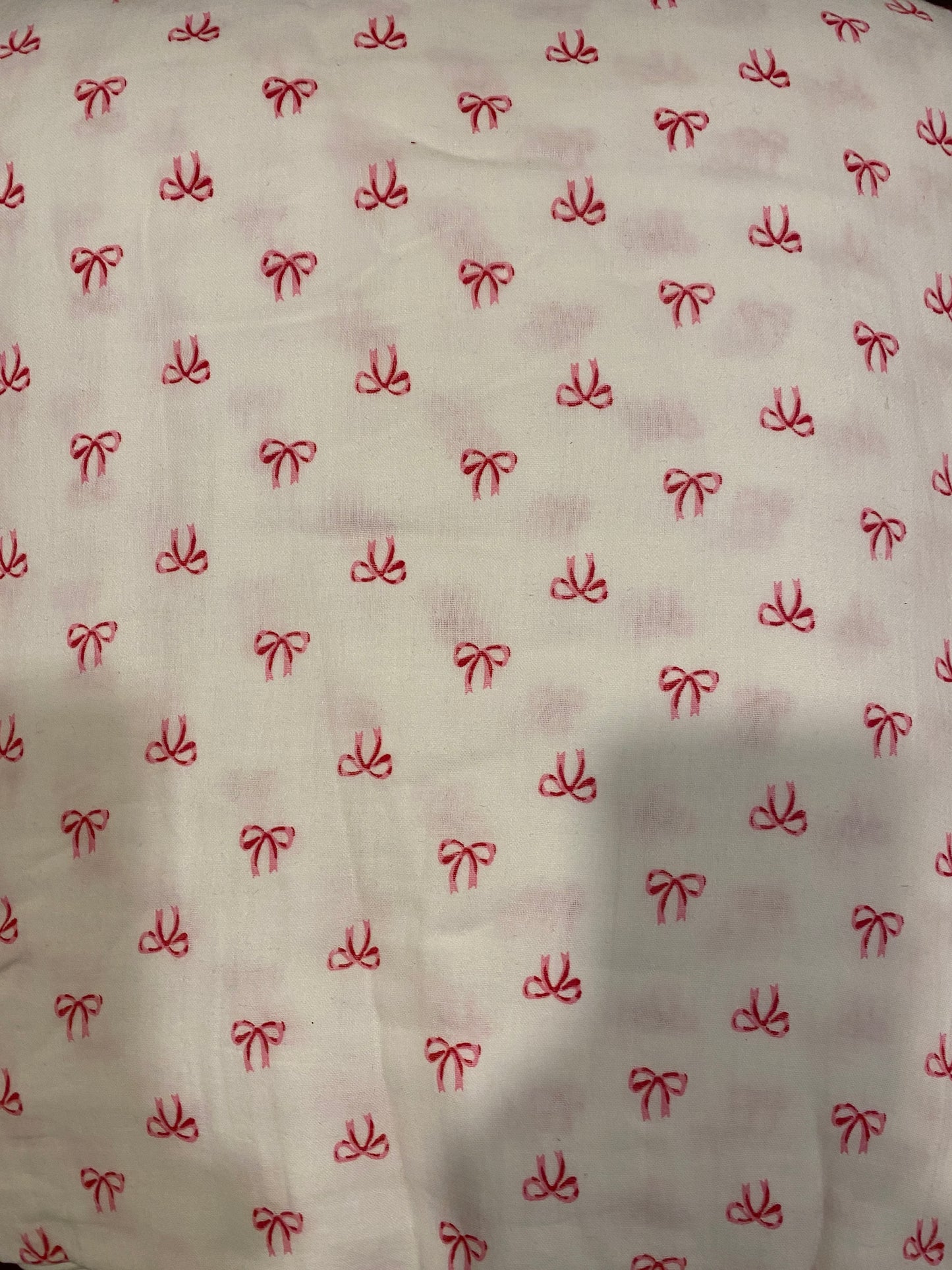 FBR062 Double gauze muslin - Ribbon Print Fabric