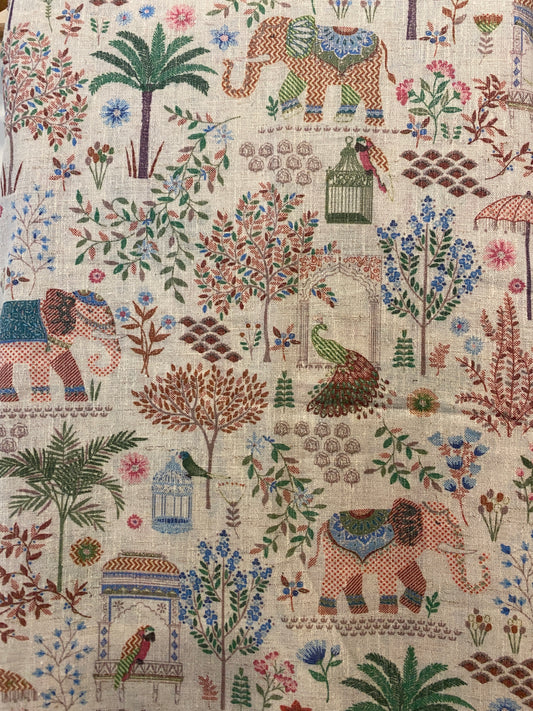 FBR066 Multiprint design cotton fabric