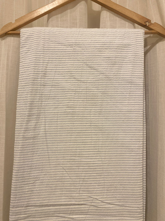 FBR051 Grey SeerSucker cotton Fabric