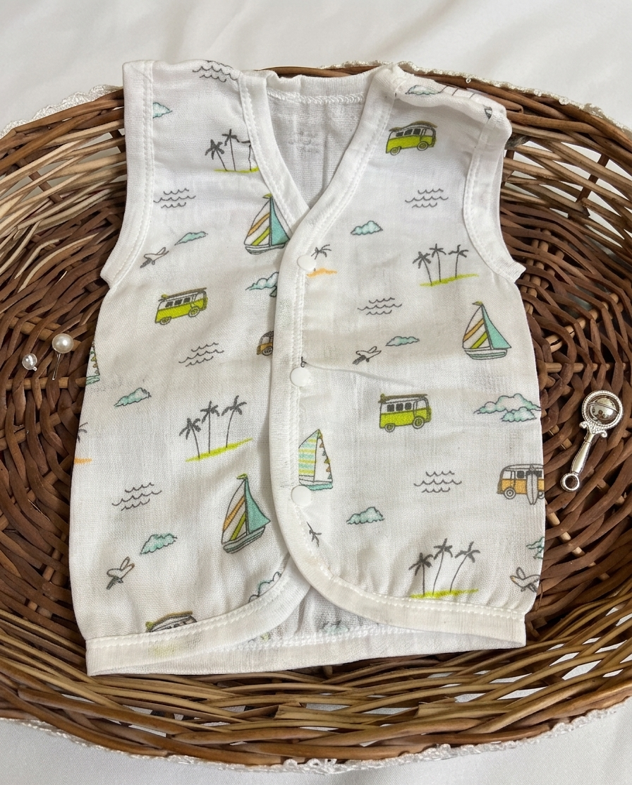 Newborn Muslin Jablas (pack of 5)
