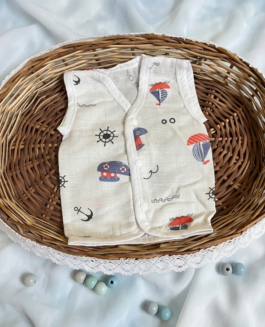 Newborn Muslin Jablas (pack of 5)